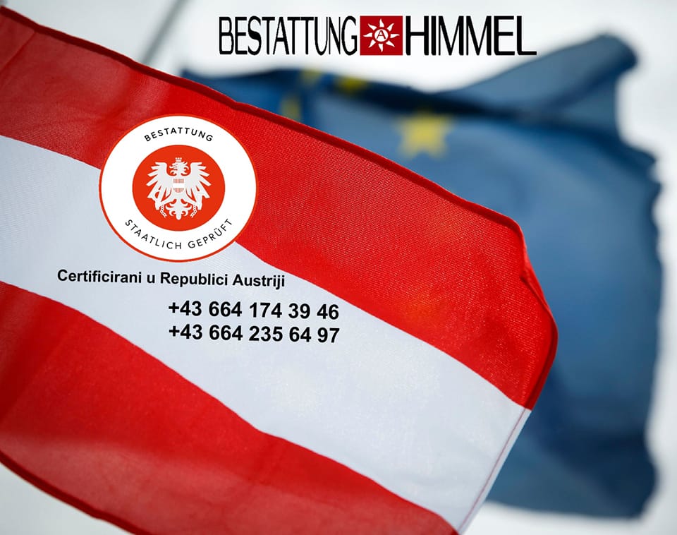 Certificirani u Republici Austriji  u Evropi 