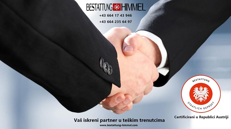 Za prevoz vaših najmilijih dobijate Austrijski račun. Pomažemo kod stupanja u kontakt sa PVA i nudimo pomoć u ispunjavanju formulara potrebnih za penziju. Stojimo vam na usluzi i pomoći nudimo sa timom naših advokata u ostavinskoj raspravi.